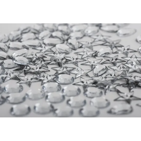 Silver Rhinestones - Pack of 100 - Modern Teaching Aids NZ