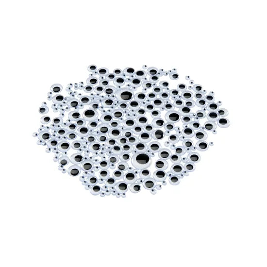 Adhesive Joggle Eyes - Pack of 100 - Modern Teaching Aids NZ