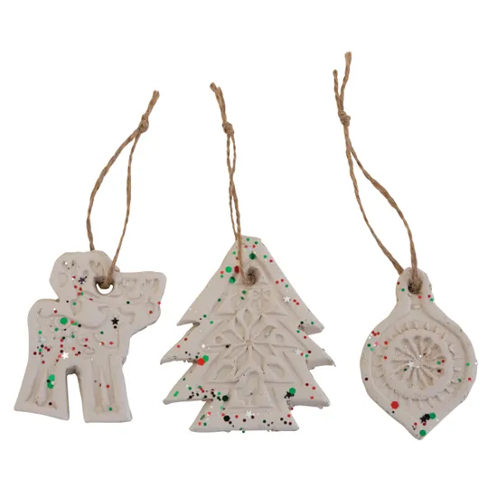 Christmas Block Print Stamps - Set of 6 - Modern Teaching Aids NZ