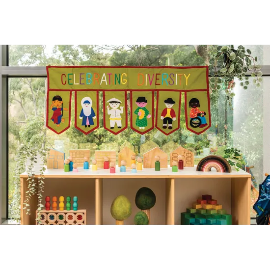 Celebrating Diversity Banner - Modern Teaching Aids NZ