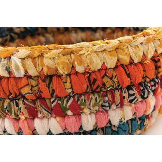 Fair Trade - Recycled Sari Dori Bowl - 27cm - Modern Teaching Aids NZ