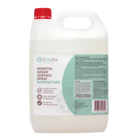 Siqura Hospital Grade Disinfectant 5Litres - Modern Teaching Aids NZ