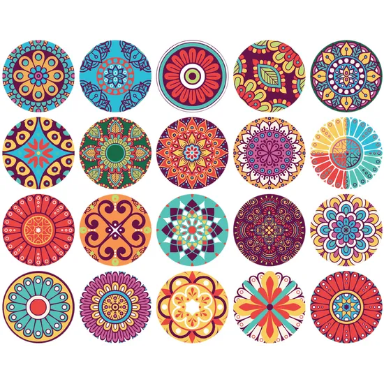 MTA Spaces - Mindful Mandala Mats - 20 pieces - Modern Teaching Aids NZ