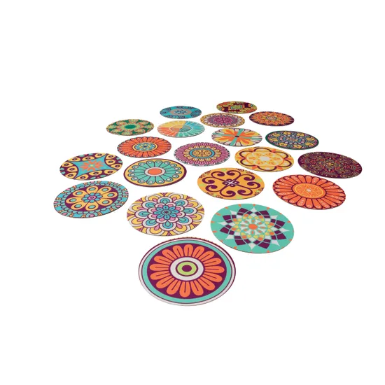 MTA Spaces - Mindful Mandala Mats - 20 pieces - Modern Teaching Aids NZ