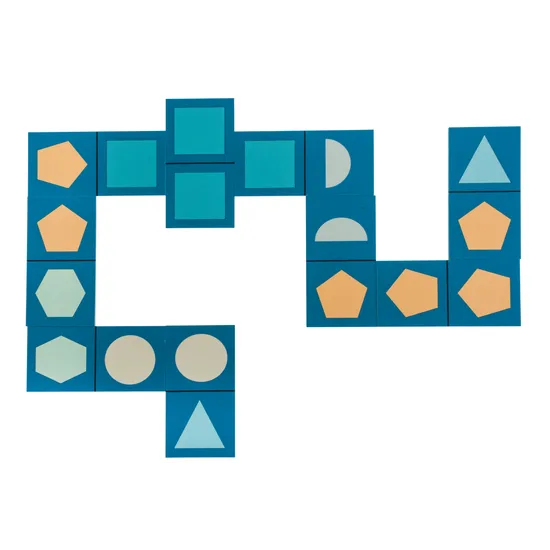 Junior Shape Dominoes - Modern Teaching Aids NZ