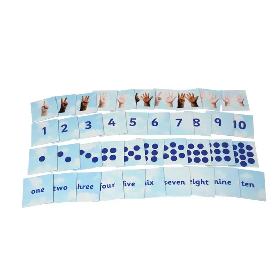 Number Matching Tiles - Modern Teaching Aids NZ