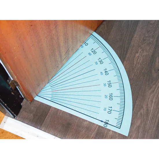Teachables Protractor Door Mat - Large-Scale Measurement - Modern Teaching Aids NZ