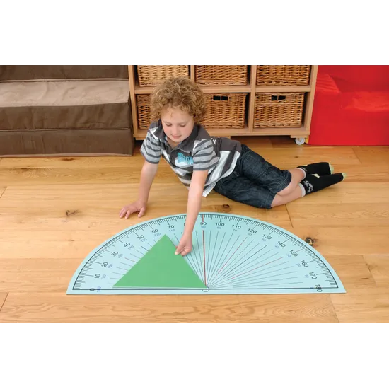 Teachables Protractor Door Mat - Large-Scale Measurement - Modern Teaching Aids NZ