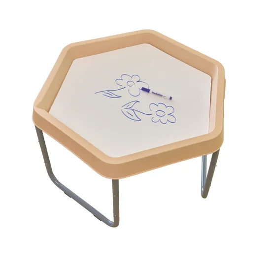 MTA Spaces - Whiteboard Hex Mat - 76 x 67cm - Modern Teaching Aids NZ