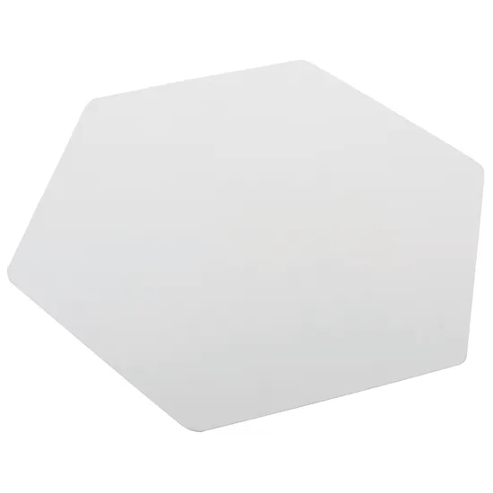 MTA Spaces - Whiteboard Hex Mat - 76 x 67cm - Modern Teaching Aids NZ