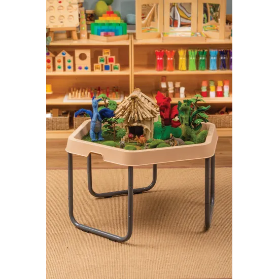 MTA Spaces - Pretend Grass Hex Mat - 76 x 67cm - Modern Teaching Aids NZ