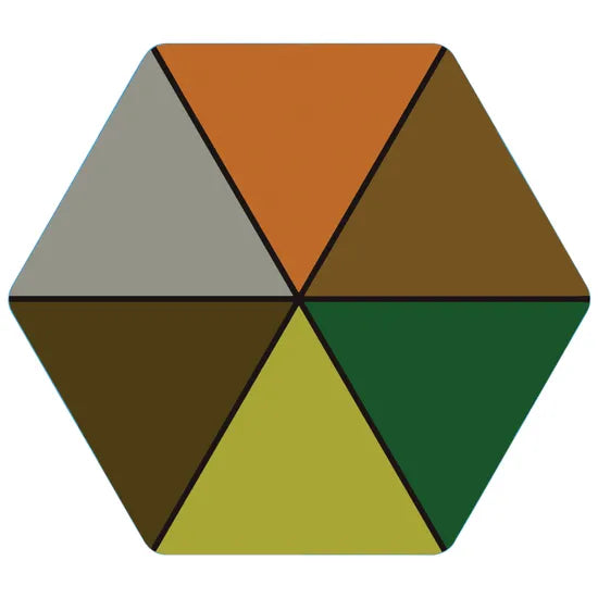 MTA Spaces - Hex Tray Playmat - Natural - Modern Teaching Aids NZ