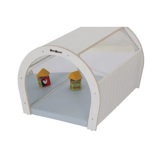 SafeSpace Toddler Crawl Tunnel & Mat - Light Blue - Modern Teaching Aids NZ