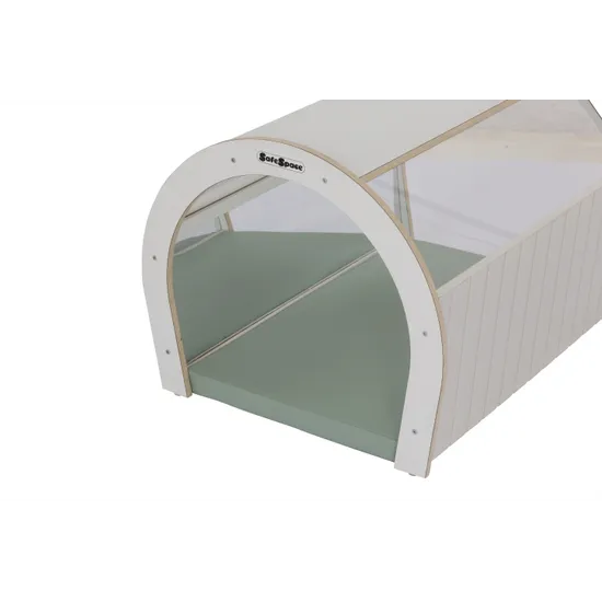 SafeSpace Toddler Crawl Tunnel & Mat - Sage Green - Modern Teaching Aids NZ