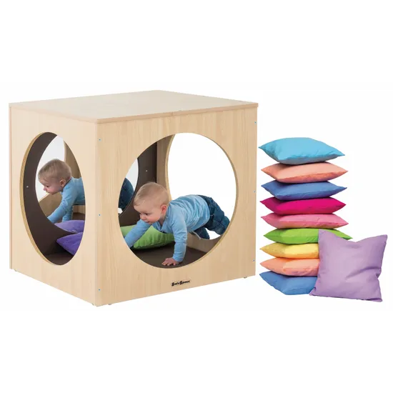 SafeSpace Cubi Mirror with Cosy Cushions