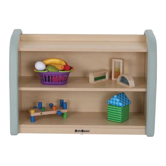 SafeSpace - 2 Shelf - Sage - Modern Teaching Aids NZ