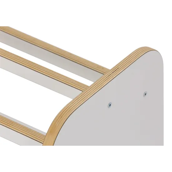 SafeSpace - Low Book Shelf - White - Modern Teaching Aids NZ