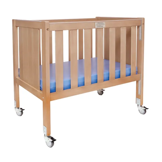 SafeSpace - Compact Cot & Mattress - Natural - Modern Teaching Aids NZ