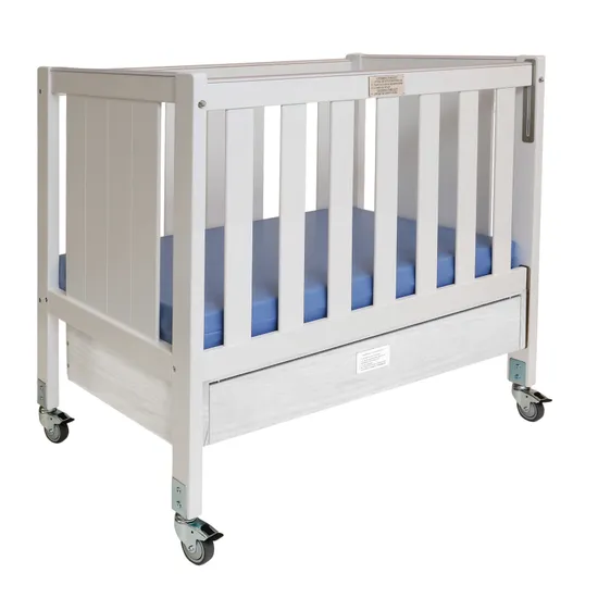 SafeSpace Compact Cot Mattress & Drawer White - Modern Teaching Aids NZ