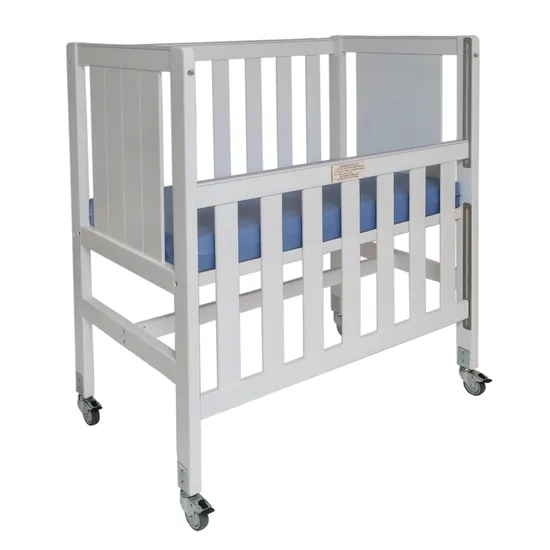 SafeSpace - Ergonomic Cot & Mattress - White - Modern Teaching Aids NZ