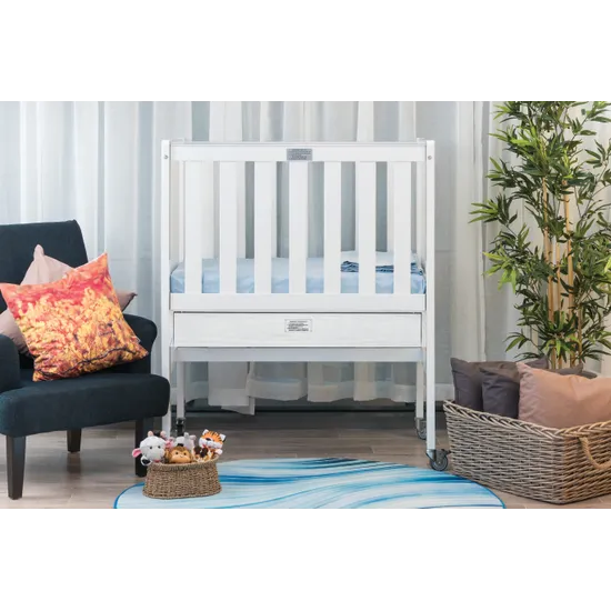 SafeSpace Ergo Cot Mattress & Drawer White - Modern Teaching Aids NZ