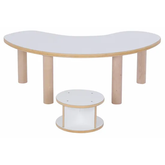 SafeSpace - Toddler Group Table - White - Modern Teaching Aids NZ