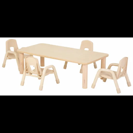 SafeSpace - Rectangular Table - 120x60x35 - Modern Teaching Aids NZ
