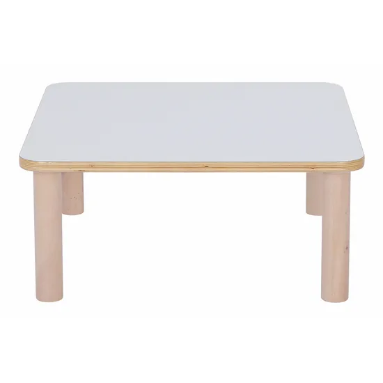SafeSpace - Toddler Square Table - White - Modern Teaching Aids NZ