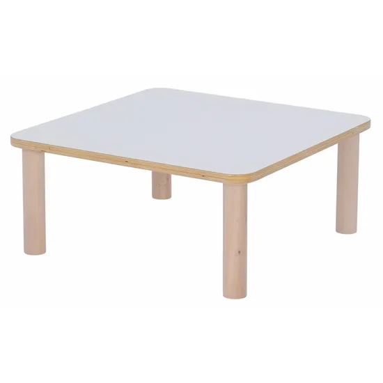 SafeSpace - Toddler Square Table - White - Modern Teaching Aids NZ