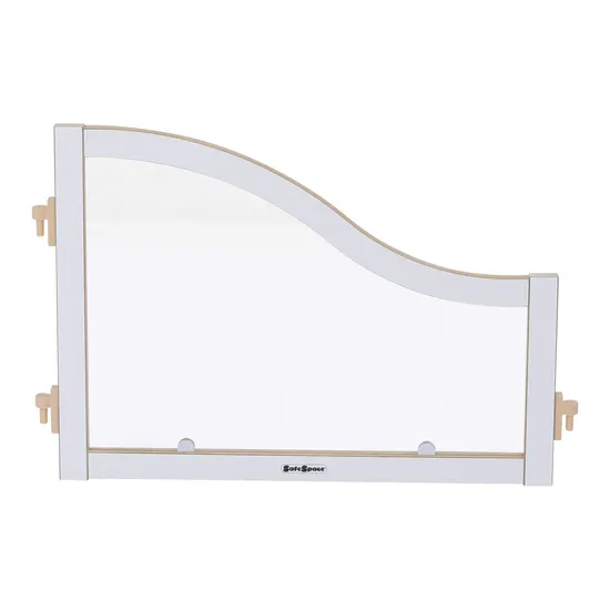 SafeSpace - Curved Divider - White - Modern Teaching Aids NZ