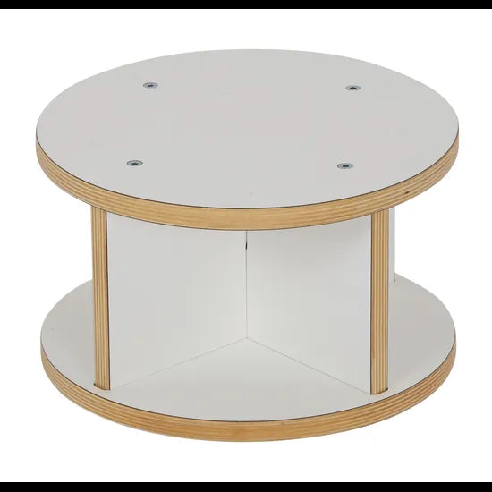 SafeSpace - Round Stool - White - Modern Teaching Aids NZ