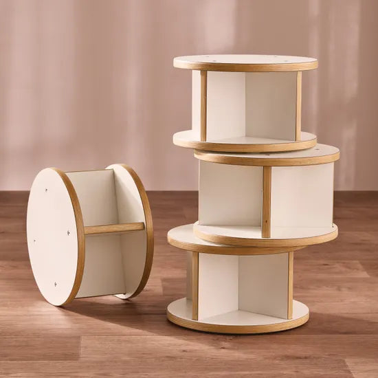 SafeSpace - Round Stool - White - Modern Teaching Aids NZ