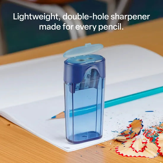 Staedtler Slim Double Hole Tub Sharpener - Modern Teaching Aids NZ