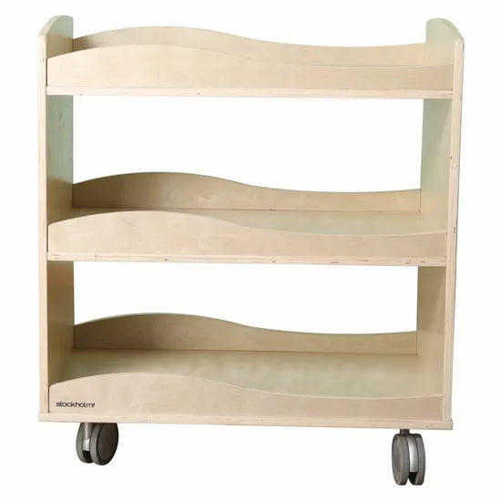 Stockholm Multi Purpose Trolley Birch Plywood - Modern Teaching Aids NZ