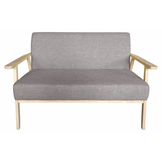 Stockholm Spaces - Adult Double Sofa - Grey - Modern Teaching Aids NZ