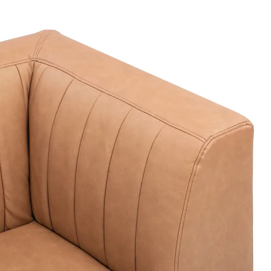 Stockholm Spaces - Childrens Modular Sofa - Corner - Tan Faux Leather - Modern Teaching Aids NZ