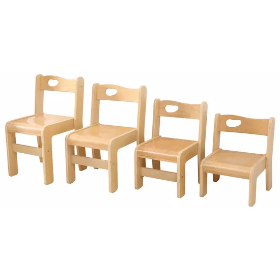Stockholm Wooden Chair - 25 cm Seat Height - Modern Teaching Aids NZ