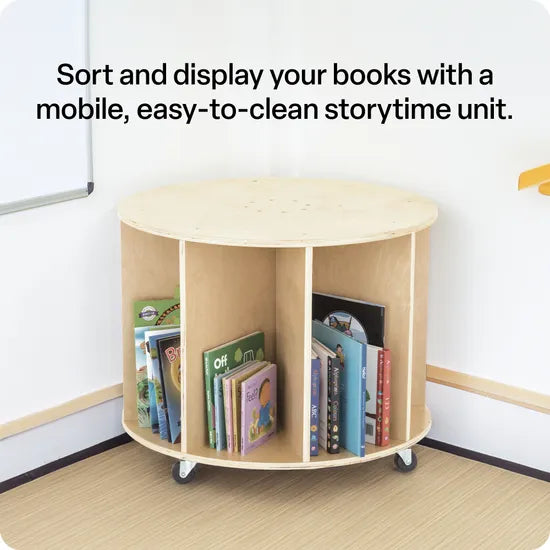 Stockholm - Round Book Shelving - Modern Teaching Aids NZ