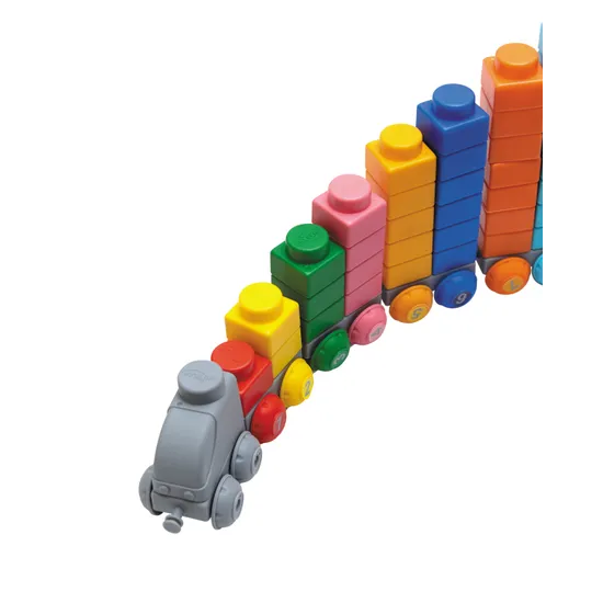 Teachables Soft Blocks Maths Train - Count to 10 - Modern Teaching Aids NZ
