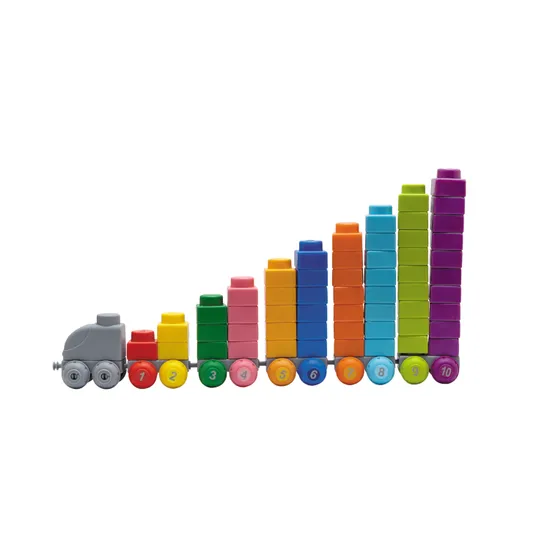 Teachables Soft Blocks Maths Train - Count to 10 - Modern Teaching Aids NZ