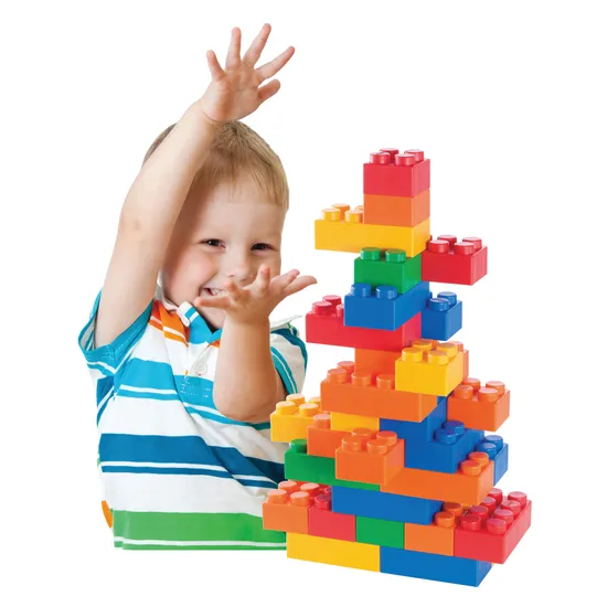 Large Soft Blocks Construction Set - 60 pieces - Modern Teaching Aids NZ