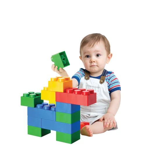 Large Soft Blocks Construction Set - 60 pieces - Modern Teaching Aids NZ