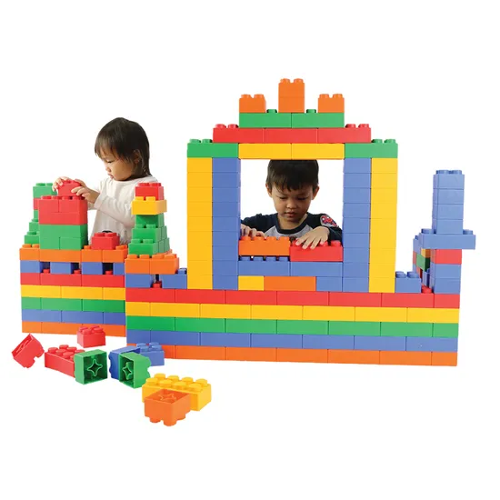 Large Soft Blocks Construction Set - 60 pieces - Modern Teaching Aids NZ