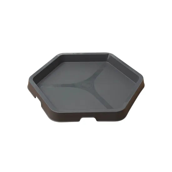 MTA Spaces - Hex Tray - Charcoal - Modern Teaching Aids NZ