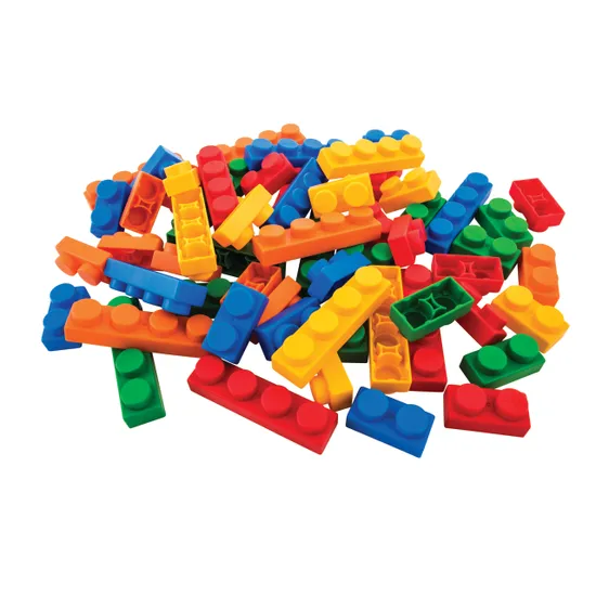 Small Soft Blocks Construction Set - 60 pieces - Modern Teaching Aids NZ