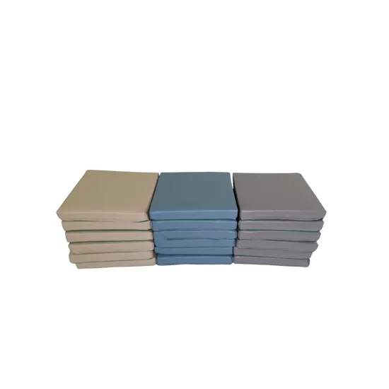 Ergerite - Padded Floor Seats - Set of 18 - Modern Teaching Aids NZ