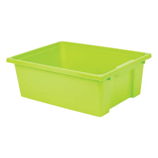 Medium Tote Tray - Lime Green - Modern Teaching Aids NZ