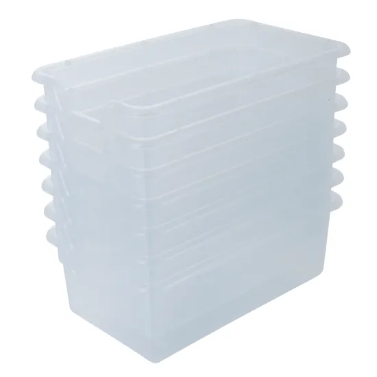 Clear Storage Tub - 20.5x34x12.3 - Modern Teaching Aids NZ