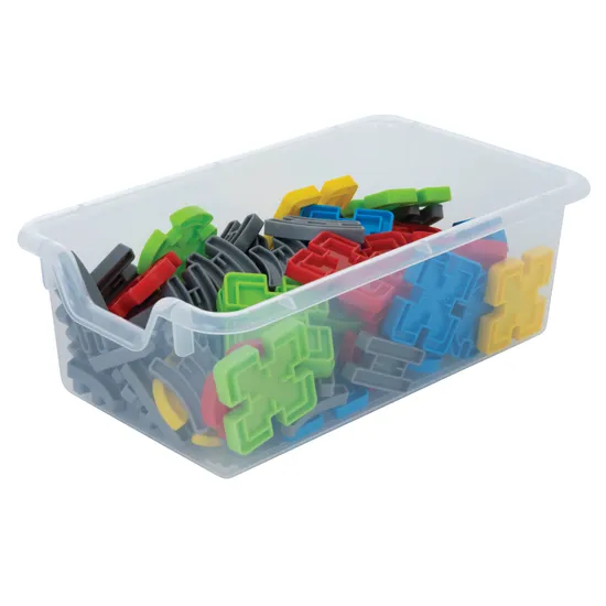 Clear Storage Tub - 20.5x34x12.3 - Modern Teaching Aids NZ