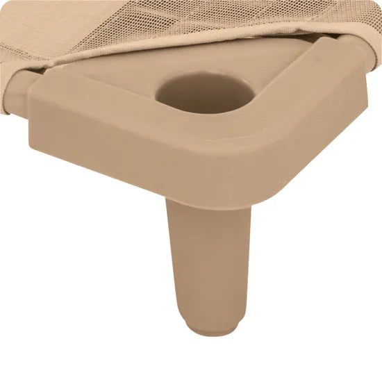 MTA Spaces - Slimline Stacking Bed - Sand - 133 x 59 cm - Modern Teaching Aids NZ